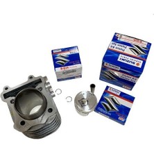 Suzuki Address 110 Silindir Seti Piston Sekman Komplr Orjinal Set -Supermoto