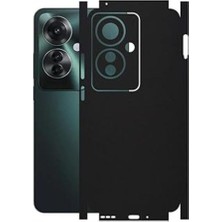 ECR MOBILE Oppo Reno 11F Mat Siyah Arka Kaplama