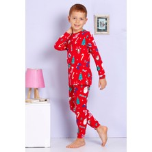 Helenezko Şeker Baskılı Erkek Çocuk Pijama