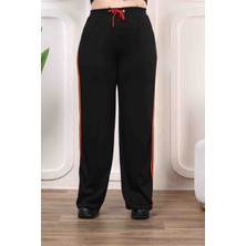 Renkli Şeritli Bol Paça Pantolon