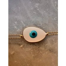 Blow Accessories 925 Ayar Gümüş Nazarlık Bileklik Altın Kaplama