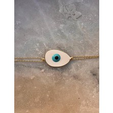 Blow Accessories 925 Ayar Gümüş Nazarlık Bileklik Altın Kaplama