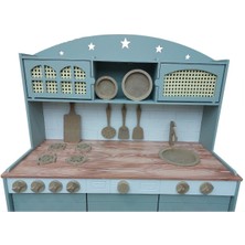Hedefixtoys Oyuncak Mutfak Setli (Yeşil)(Hazeranlı-Ledli)