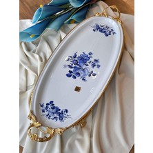 Rossev Cobalt Blue Oval Sunum Tabak