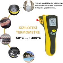 Loyka Dark Iı Kızılötesi Lazerli Sıcaklık Ölçer -50 +380°C