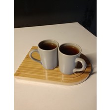 Tam Life And Home Bambu Oval Dekoratif Sunum ve Kesme Tahtası 17X25