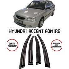 Hyundai Admire 2003-2005 Oto Cam Rüzgarlık 4lü Takım
