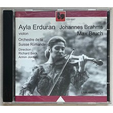 Ayla Erduran Johannes Brahms Max Brunch CD (Orjnal Dönem Baskı Cd)