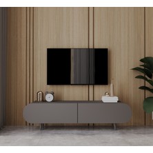 Enwood Regulus Mdf 2 Kapaklı Ahşap Ayaklı 140  cm  Country Tv Ünitesi