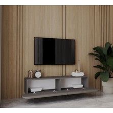 Enwood Regulus Mdf 2 Kapaklı Ahşap Ayaklı 140  cm  Country Tv Ünitesi