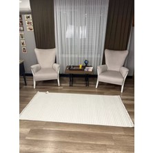 Hoom Rugs Prag 9213 Krem Modern Makina Halısı