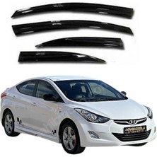 Turkuaz Hyundai Elentra 2013 Oto Cam Rüzgarlık 4lü Takım