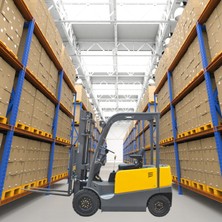 John Morgan 1600KG 4 Tekerli Lityum Akülü Forklift