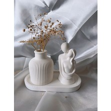 Dekoratif İskandinav Vazo ve Biblo Set
