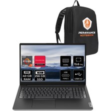 Lenovo V15 Gen 4 Amd Ryzen 7 7730U 40GB 256GB SSD 15.6" Fhd Fdos Taşınabilir Bilgisayar & Per4 Çanta 82YY0013TRP321