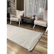 Hoom Rugs Prag 9215 Açık Gri Modern Makina Halısı