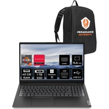 Lenovo V15 Gen 4 Amd Ryzen 7 7730U 40GB 1tb SSD 15.6" Fhd W11H Taşınabilir Bilgisayar & Per4 Çanta 82YY0013TRP348