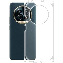 ECR MOBILE Realme 13 Pro ile Uyumlu Mat Tpu Arka Kaplama 360