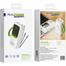 Realpower 30.000MAH Hızlı Şarj Powerbank 22,5W