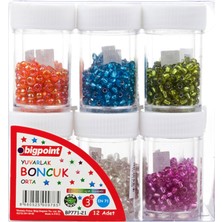 Bigpoint Yuvarlak Boncuklar (Orta Boy) 12'li Kutu