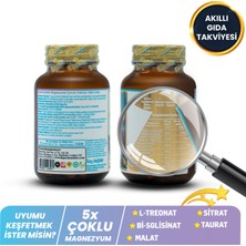 Kiperin 5x Çoklu Magnezyum (Taurat, Bisglisinat, Malat, Sitrat, L-Treonat) 60 Kapsül | Akıllı Gıda Takviyesi