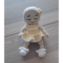 Spinapi Amigurumi El Örgüsü Sevimli Bebek Çıkarılabilir Kıyafetli