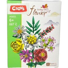 Ctoy Mini Blok Çiçekler 76032 Rosa Multiflora