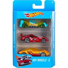 Hot Wheels K5904 Hot Wheels 3'lü Araba Seti