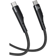 Galaxy A60 A70 A70S A71 A72 A73 A80  Şarj Kablosu 60W Type-C To Type-C 3 Metre AZ-CA116