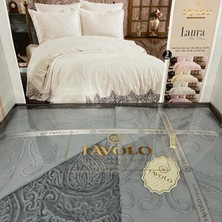 Tavolo Laura 3 Parça Dantelli Lüx Yatak Örtüsü