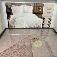 Tavolo Laura 3 Parça Dantelli Lüx Yatak Örtüsü