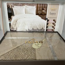 Tavolo Laura 3 Parça Dantelli Lüx Yatak Örtüsü