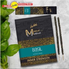 Sree Vani Basil (Fesleğen) Kokusu Magical Manifest Sanatsal Doğal El Yapımı Premium Kalite Tütsü