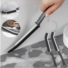 Çok Amaçlı Multi Ince Temizlik Fırçası Derz Arası Banyo Mutfak Lavabo Detay Temizleme Fırçası