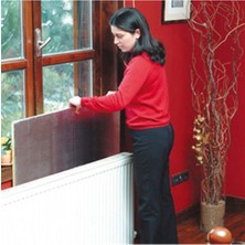 2 Adet Radyatör Arkası Isı Yalıtım Plakası Petek Yakıt Tasarruf Levhası