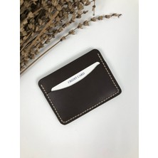 Troyder Kartlık Kahverengi Renk Hakiki Deri Unisex
