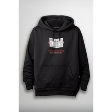 Merch&ice Stalker Önü Baskılı Hoodie - I Am Just Stalking, Don't Mind Me