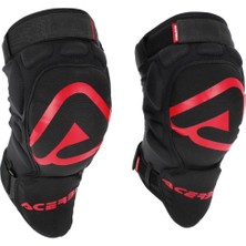 Acerbis X-Knee Soft Dizlik Siyah Kırmızı