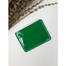 Troyder Kartlık Yeşil Renk Hakiki Deri Unisex
