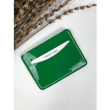 Troyder Kartlık Yeşil Renk Hakiki Deri Unisex