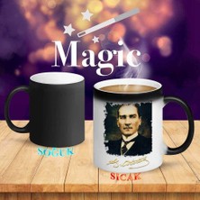 Asilmeydan Takım Elbiseli Mustafa Kemal Atatürk Sihirli Kupa BARDAK-R247