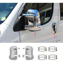 Ebal Oto Fiat Ducato Krom Kapı Kolu 4 Kapı+ Ayna Kapağı Abs 2 Parça 2006 ve Üzeri