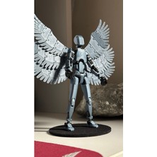 Lucky 13 Oynar Eklemli Robot Dummy Oyuncak ve Aksesuar Seti