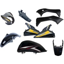 Honda Ace 125 Siyah Kaporta Seti