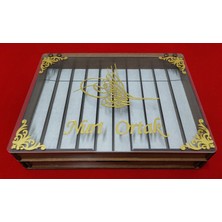 Aswood 3katlı Tesbih ve Takı Organizeri  Kutusu Koleksiyon Dolabı