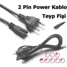 LED Tv Güç Kablosu Power Kablosu Teyp Fişi 1.5 Metre