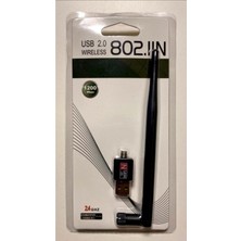 Mbps Wireless Internet Kablosuz Antenli Adaptör Ağ USB Wifi 2.4 Ghz