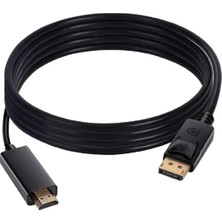 Metre Displayport To HDMI Kablo 4K 2k Display In Hdmı Out Dp To HDMI Çevirici Kablo Dönüştürücü