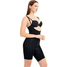 Gerçek Lazer Askılı Paçalı Iz Yapmayan Göğüs Altı Toparlayıcı Kaymaz Katlanmaz Body Korse