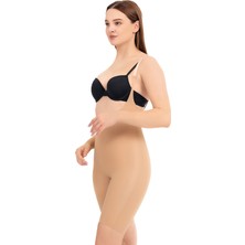 Gerçek Lazer Askılı Paçalı Iz Yapmayan Göğüs Altı Toparlayıcı Kaymaz Katlanmaz Body Korse